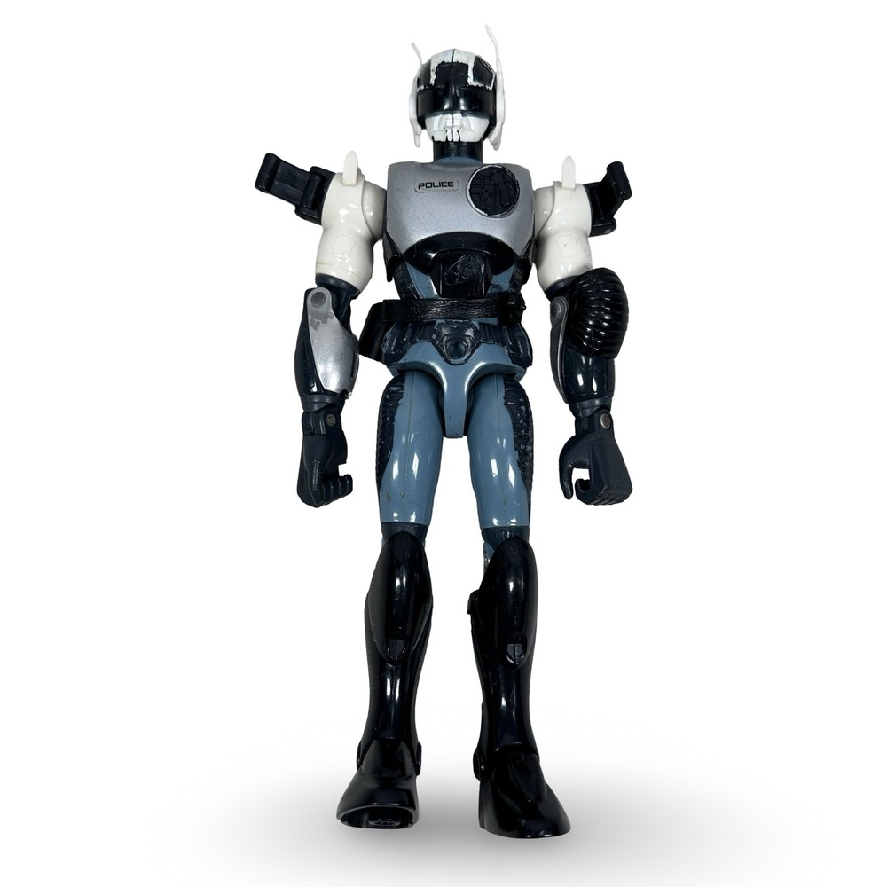 Vintage 1988 Takara Cybercop Mercury Action Figure Gray Black Police 8.5" Toy